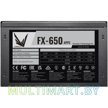 Блок питания Formula FX-650 650W картинка 2